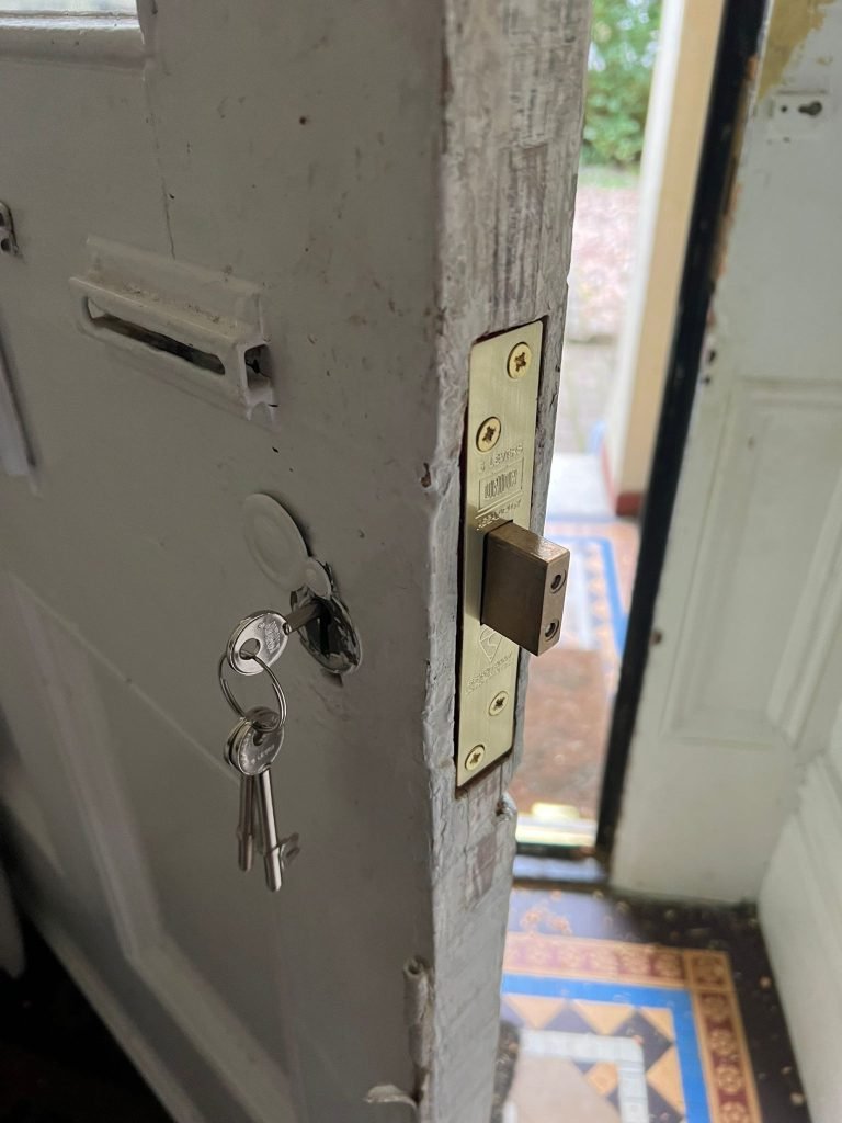 New Mortice Door Lock in Pontcanna to BS3621
